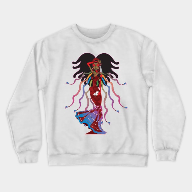 Oya Crewneck Sweatshirt by The Cuban Witch